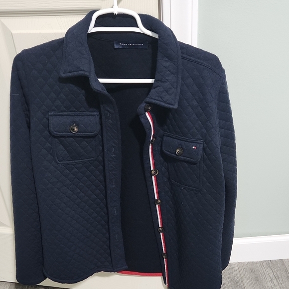 Tommy Hilfiger Other - Tommy Hilfiger Men's Navy Quilted Shirt Jacket